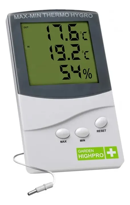 Higrotermómetro Medium Garden Highpro