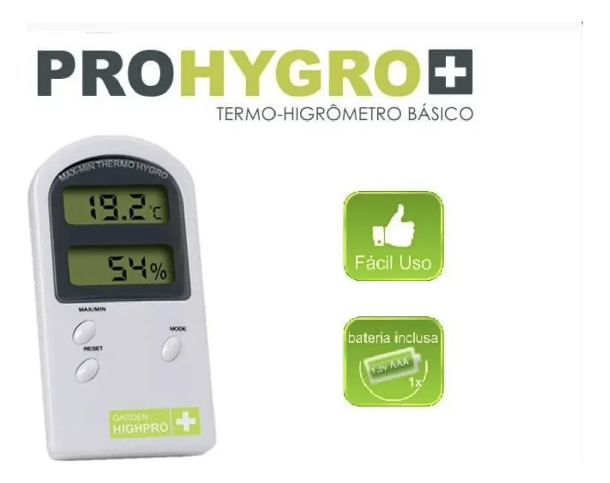 Higrotermómetro Basic Garden Highpro - Imagen 3